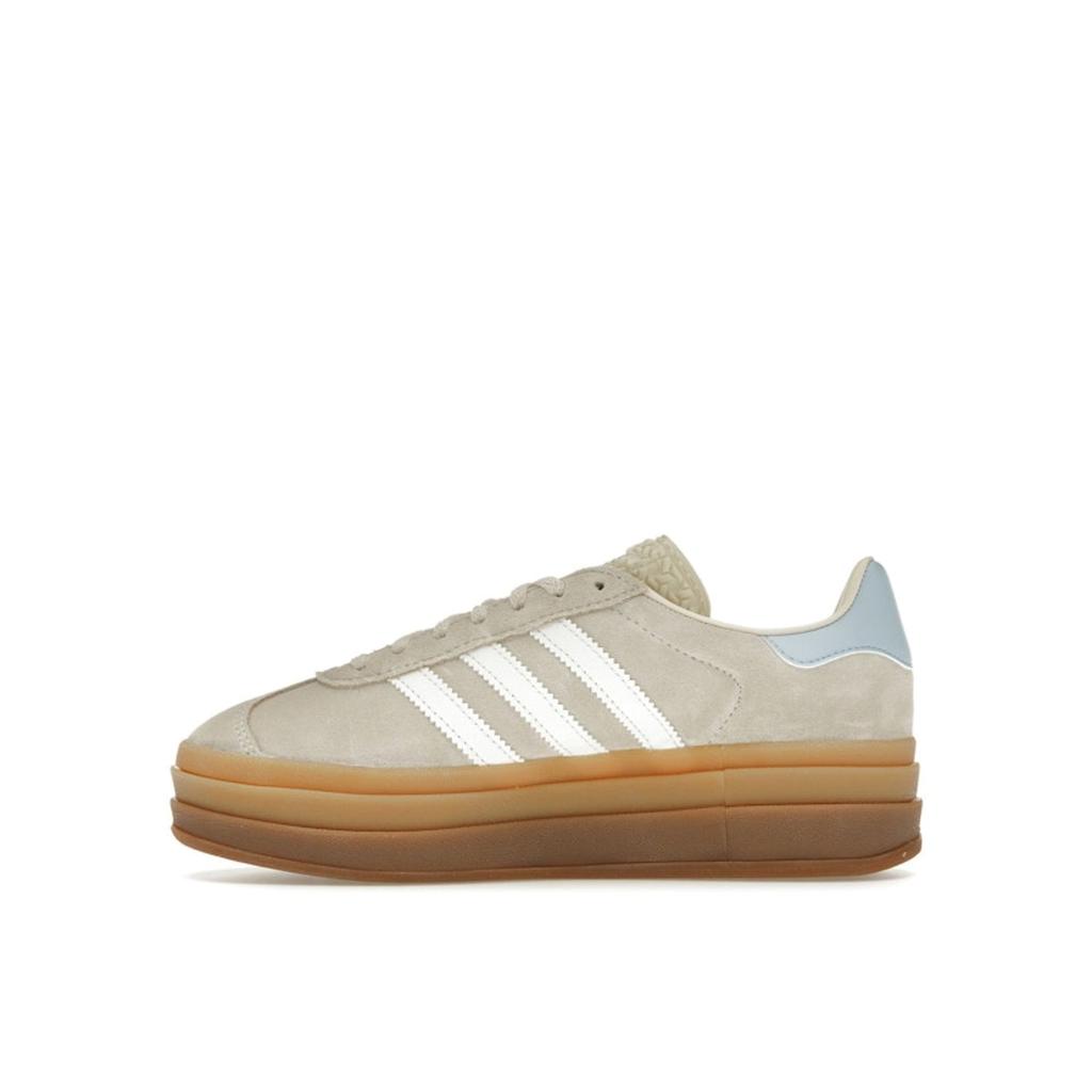 Adidas Детские кроссовки Gazelle Bold J Wonder White Clear Sky Cream Cloud-White JH5540