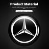 AABGW1 For Benz 14mm Car Key Stickers Remote Control Keyfob Case Emblem Decorat Accessory Exclusive AMG W124 W203 W204 SPRINTER V CLASS