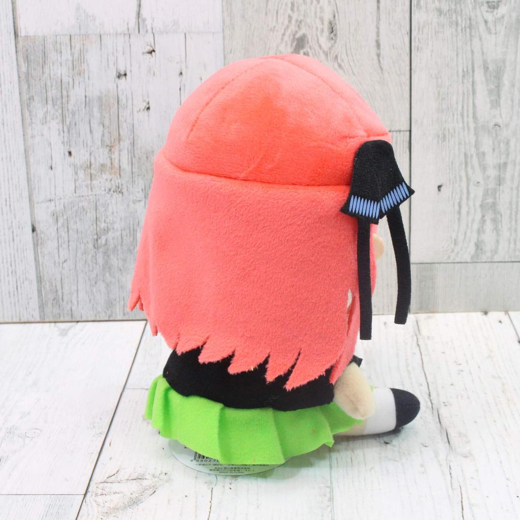 Квинтессенциальные квинтюплеты Накано Нино Сидящая мягкая игрушка S