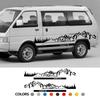 Car Side Stickers For Nissan Vanette C22 Nomad S21 Van Camper Graphics Mountain Style Decor Decal Vinyl Cover Auto