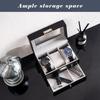 ProCase Мужская коробка для часов, 3-слотовый кейс для демонстрации часов с выдвижным ящиком, Мужской футляр для часов со стеклянной крышкой, 2-ярусный органайзер для хранения ювелирных изделий