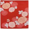 Hamamonyo Large Furoshiki Chrysanthemum Bordeaux (90cm) Pattern,