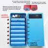 Держатель для 7*18650 аккумуляторов Power Bank Type-C, Корпус для батарей, Зарядное устройство для мобильного телефона, Корпус для DIY, Зарядный бокс