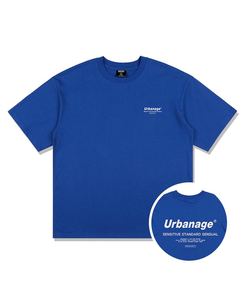 URBANAGE [2Pack] Color Sensual Oversized Short Sleeve (4 Colors)
