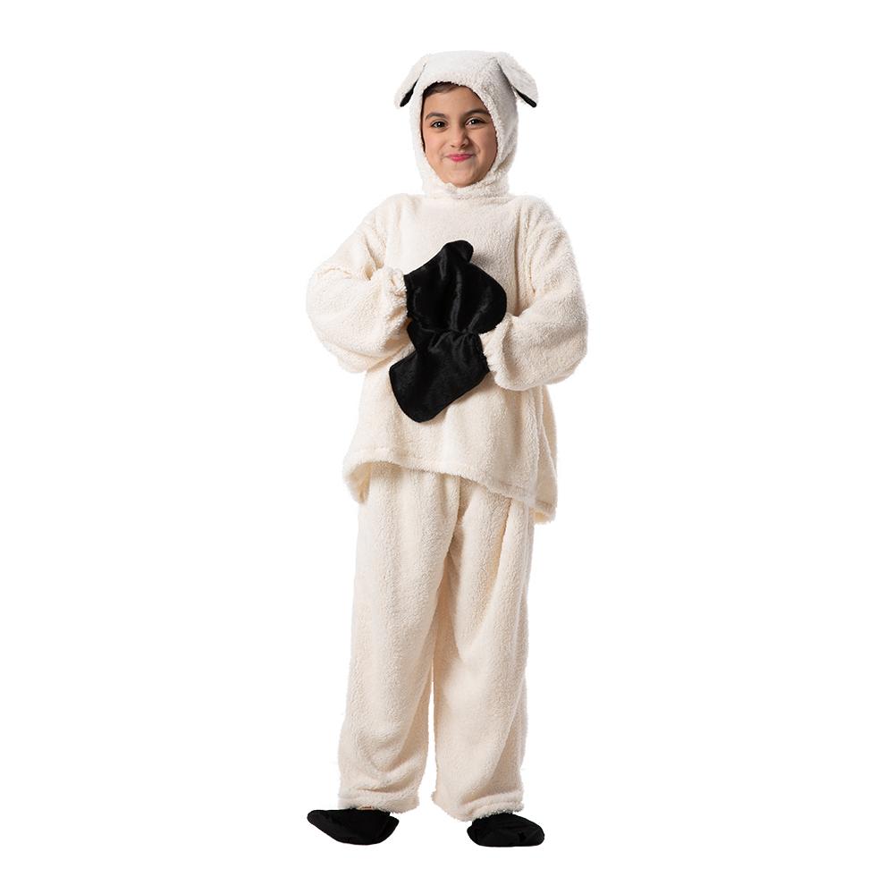 Children Kids Sheep Costume Lamb Christmas Nativity Outfit Halloween Party Cosplay Fancy Dress