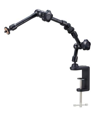 HOZAN Гибкий кронштейн для оптической камеры Компактный и легкий для легкой установки с помощью зажима Предотвращает повреждение настольного оборудования, крепления, портативность, L-803