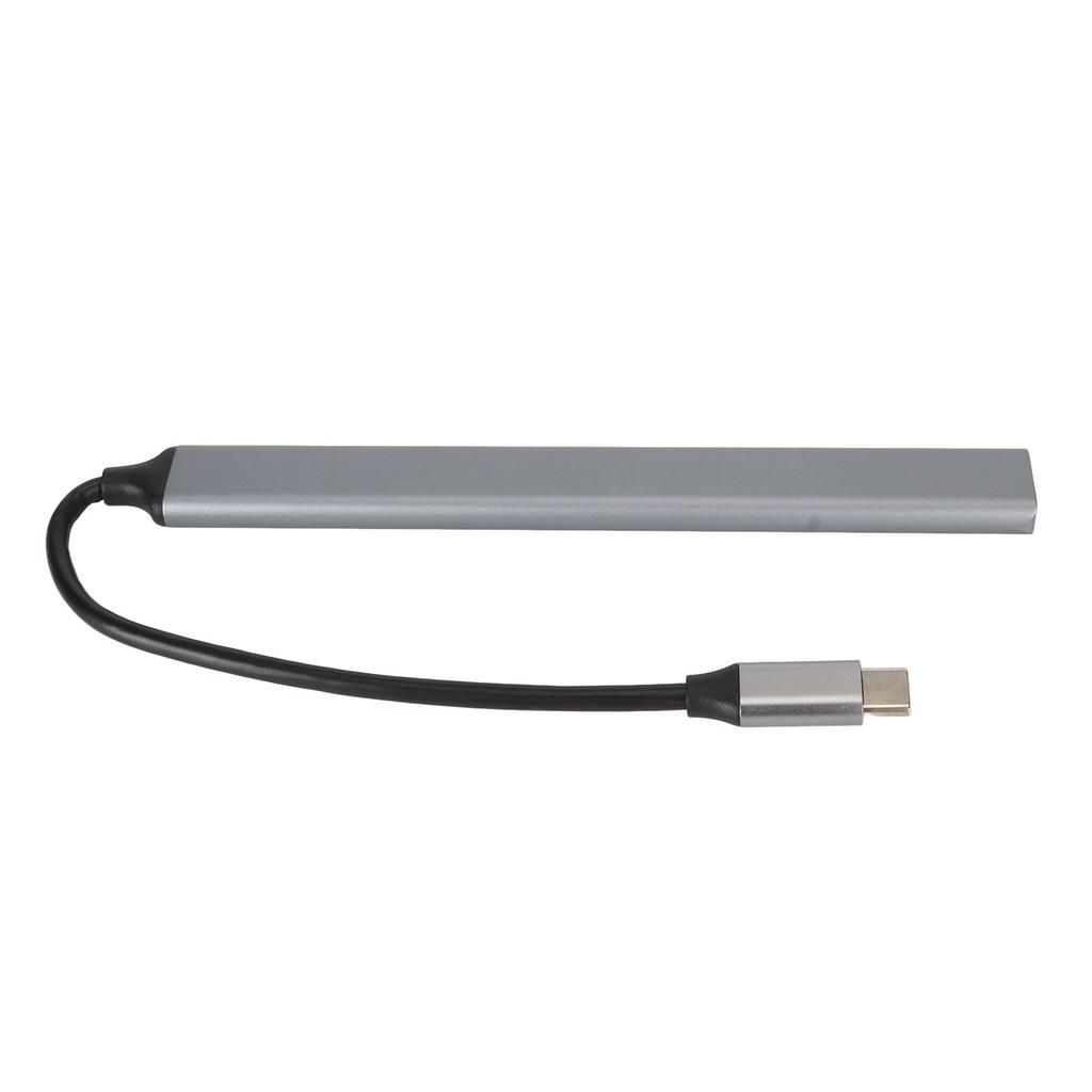 7 In 1 USB C Hub 1 USB3.0 6 USB2.0 Port 5Gbps Plug and Play USB C Docking Station for Mice