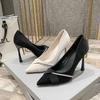 Spring Autumn Design High Heels Women Shoes Wedding Stilettos Luxury Sandals Crystal Pointed Toe Dress Party Pumps Women Shoes