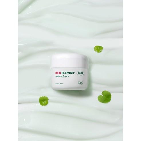 [Quick Soothing] Dr.G Red Blemish Cica Soothing Cream Calming Moisturizer for Sensitive Skin 50ml x 2 Set