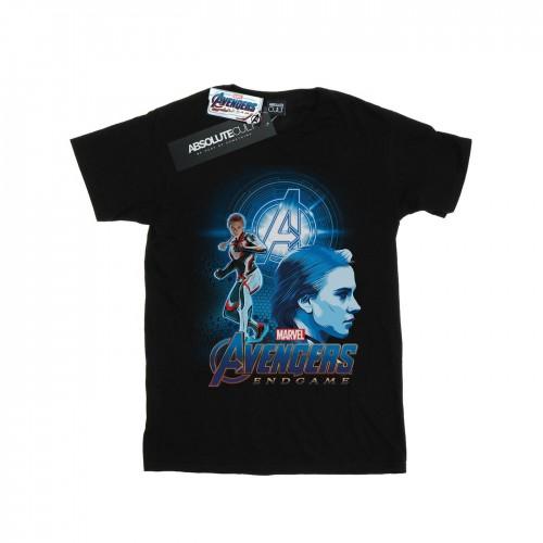 Marvel Mens Avengers Endgame Black Widow Team Suit T-Shirt