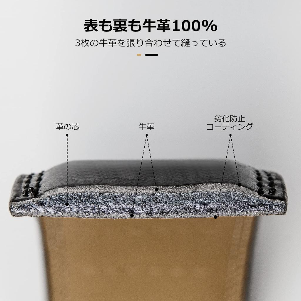 Ремень для Нет Большой Заменяемый 32 Уровня Костюм Подарок на День Рождения [GOLDLEMON] Мужчины, Джентльмены, Отверстия, Кожа, Размер, Тип Автозамок, Пряжка, Регулировка,