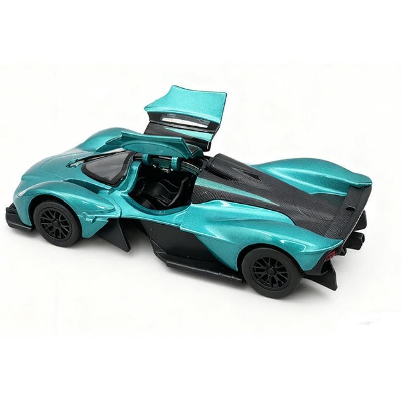 1/39 Aston Martin Valkyrie Сплав Трековый Спортивный Автомобиль Модель Литой Металл Гоночные Супер Транспортные Средства Модель Автомобиля Высокая Симуляция Детские Подарки