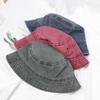 Fashion Women Men Casual Cotton Sun Hat Fisherman Cap Bucket Hat Foldable