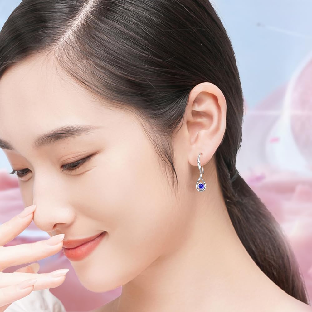 Naniwaai популярный камень-капля, гипоаллергенный, 18-каратное золото, покрытый Брахилой 925 пробы, крючок, свадебные и дорожные украшения, женские серьги, серьги,