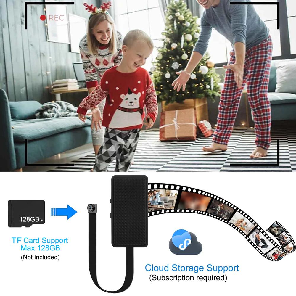 HD 1080P Mini Camera DIY Portable Wireless Module Night Vision WiFi Cam Motion Detection Camcorder Loop Recording Remote View