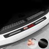 AADW1 Car Door Threshold Strips Car Trunk Rear Bumper Protective Carbon fiber Leather Stickers For Kia Sportage Ceed Picanto Niro K5