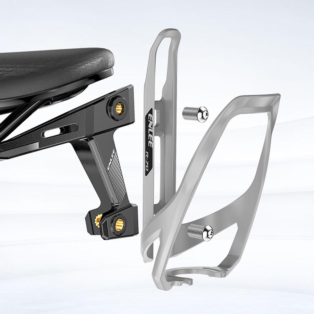 Легкий Адаптер Держателя Бутылки Воды для Велосипеда Велосипедные Держатели Бутылок Стойка Адаптер Держателя Стакана для Напитков на Велосипедное Седло Крепление на Подседельный Штырь