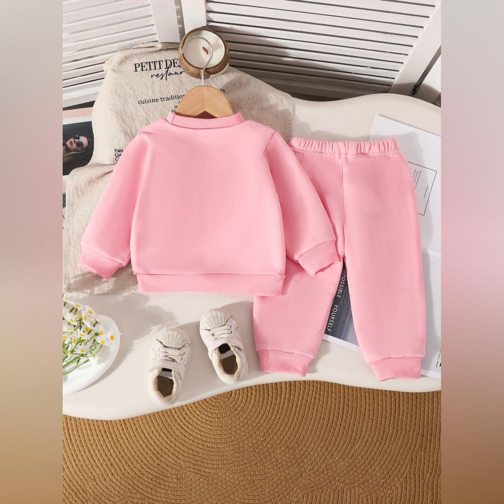 Комплект детского топа с длинным рукавом - Повседневный, стильный и универсальный детский наряд