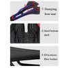 /ODM TOSEEK Bicycle Saddle Racing MTb Road Mountain Bike Seat Hollow Ergonomics Bike Seat Cushion Cycling Saddle Accessories