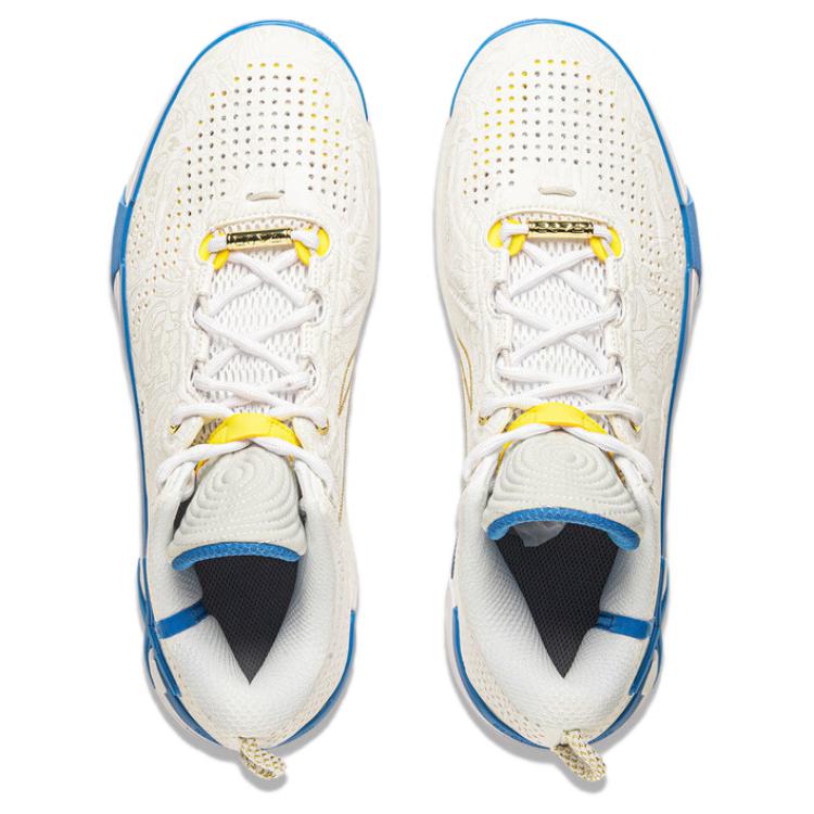 Li-Ning Way Of Wade Shadow 6 Reincarnation Men Sneakers White Blue ABPU029-10