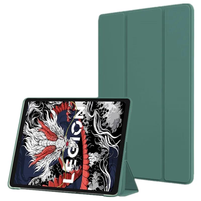 For LEGION Y700 3rd Generation Case TB321FU 8.8" Trifold Leather Flip Soft TPU Back Cover Funda for Y700 3rd Tablet