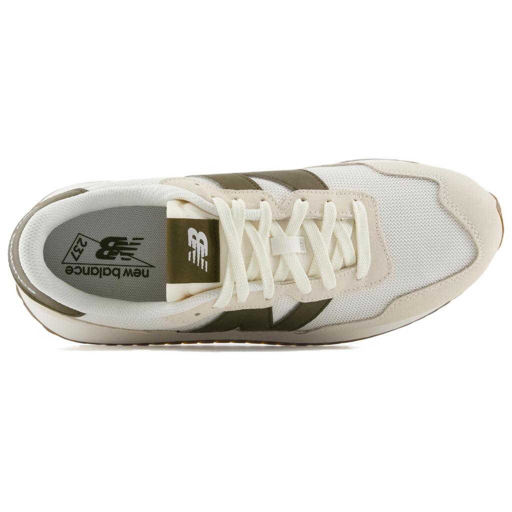 New Balance Nb 237 Comfortable Fashion Durable Low-Top Lifestyle Casual Shoes Unisex Casual Shoes Off-White MS237WM