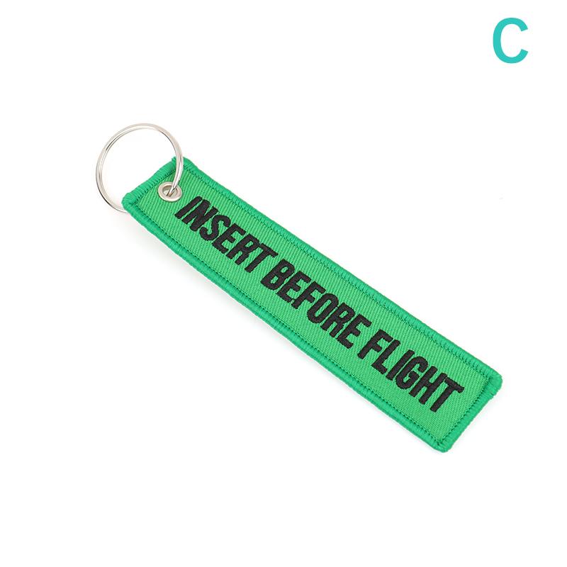 Car Key Ring Key Fobs Insert Before Flight Keychain Jewelry Luggage Key Tag