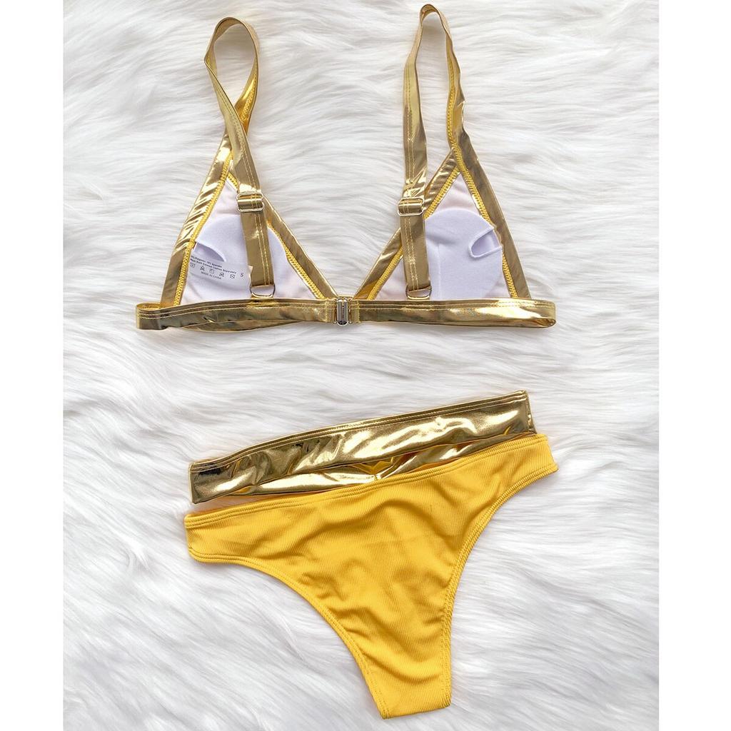 Push Up Bikini High Waist Bikini Set Women Swimsuit Female Swimweart Patckwork Swimming Suit Beachwear Sexy Bathing Suit Bikini