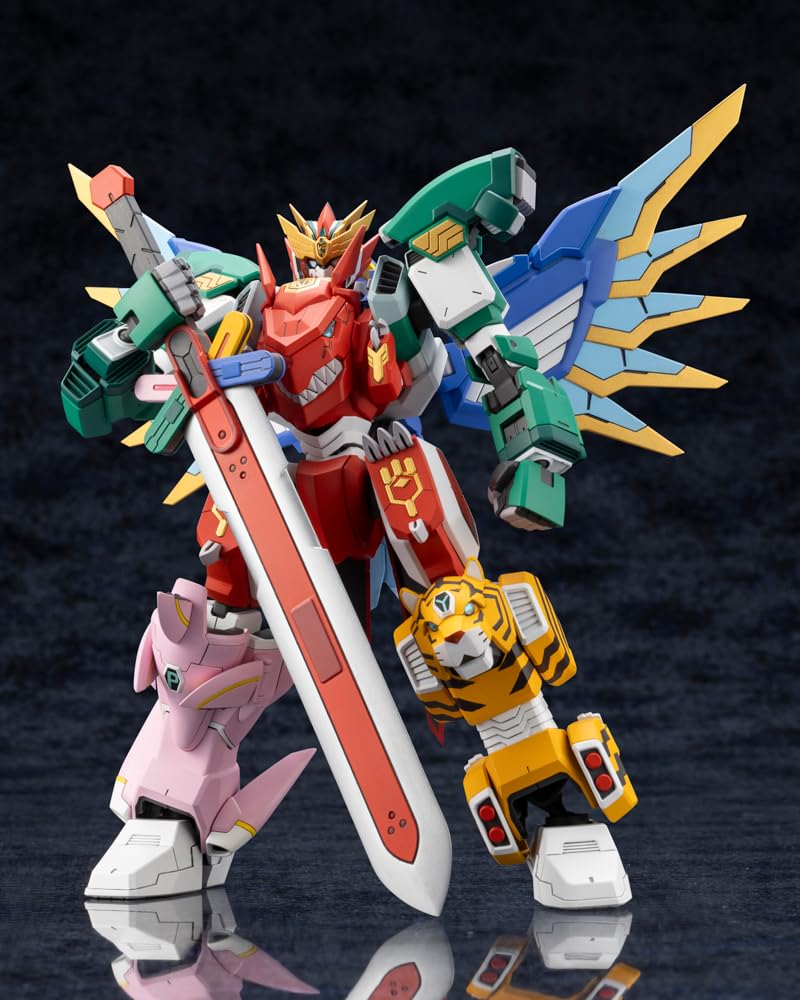 Kotobukiya Sentai Become an Adventurer in Another World Maximum Kizuna Plastic Approximately 170mm Tall Red Kaiser, Non-Scale Model,