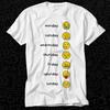 Funny Week Days Weekend Vibes Emoji Best Seller T Shirt 463