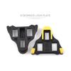 Bike Cleats Self-locking Cycling Pedals Cleat Set 6 Degree Float Yellow Clip Non-Slip Cycling Pedals Indoor Cycling & Road Bike