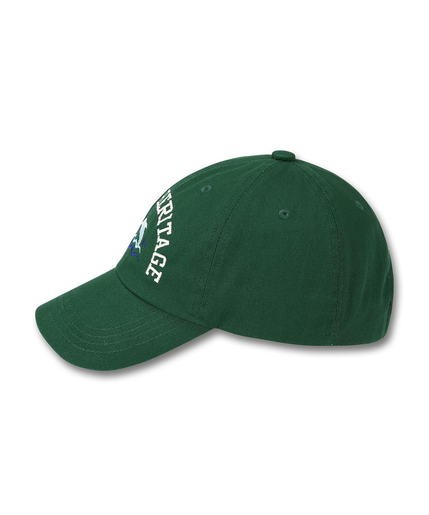 DOLPHIN WAVE APPAREL Кепка с козырьком Dolphin Ball Cap, цвет Глубокий зеленый, коллекция Ocean Heritage