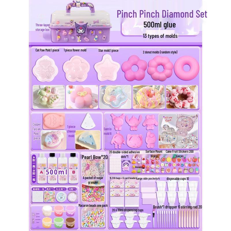 Сделанная вручную силиконовая игрушка-мялка для детей - подарок для снятия стресса своими руками для мальчиков и девочек