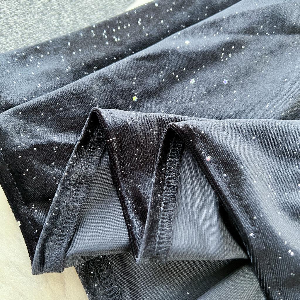 Осенние женские винтажные черные бисерные сетчатые бархатные лоскутные вечерние платья