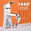 1440° Universal Rotation Faucet Sprayer Head For Extension Faucets Aerator Bubbler Nozzle Kitchen Tap Washbasin Robot Arm