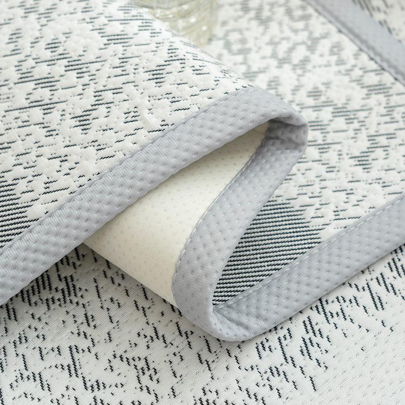 New Simple Modern Sofa Cover Summer Ice Silk Cool Ice Cushion Non-Slip Light Luxury Sofa Cushion Seat Cushion