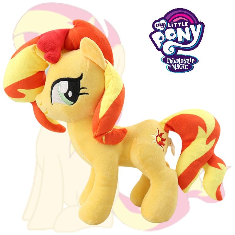 Очаровательная плюшевая кукла-единорог Радуга My Little Pony, мягкая и приятная на ощупь игрушка для девочек