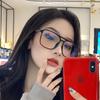 Прозрачная оправа для компьютерных очков для женщин и мужчин, квадратные очки с анти-синим светом, блокирующие очки, оптические очки для очков