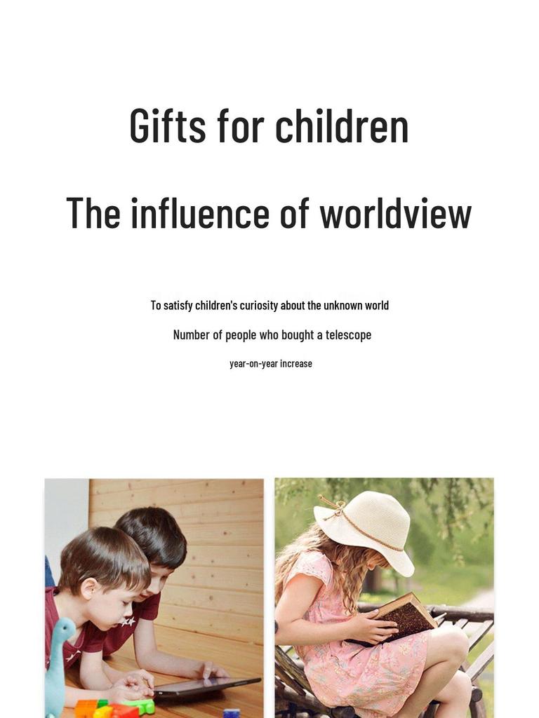 High-Definition Astronomical Telescope for Primary School STEAM Learning