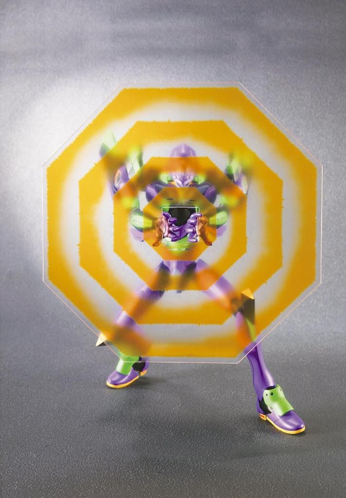 BANDAI SPIRITS LMHG New Theatrical Version Evangelion Unit 01 Genesis Evangelion New Theatrical Plastic Model Package (Neon Version) Color-coded (New