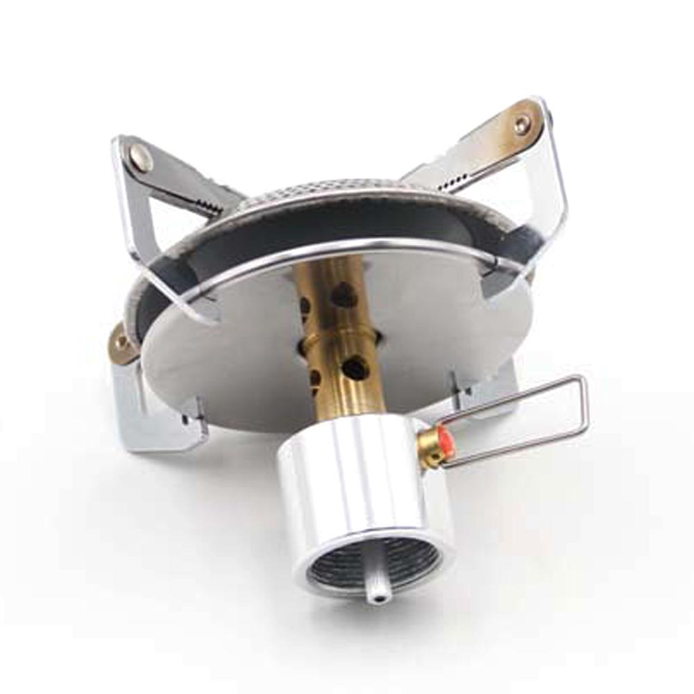 Портативная газовая плита на пропане Компактная газовая плита на пропане с регулируемой горелкой для кемпинга на открытом воздухе