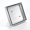 Bathroom Accessories 116*116MM Shower Floor Drain Can Insert Tiles Floor Drain Cover Brass Anti-odor Floor Drain Chrome
