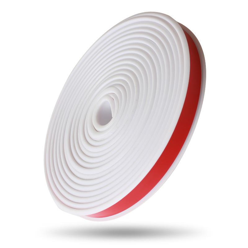 Новая лента для кромки стола, уплотнительная лента для стула, мягкая самоклеящаяся резиновая U-образная деревянная доска, защитное покрытие TPE для шкафа