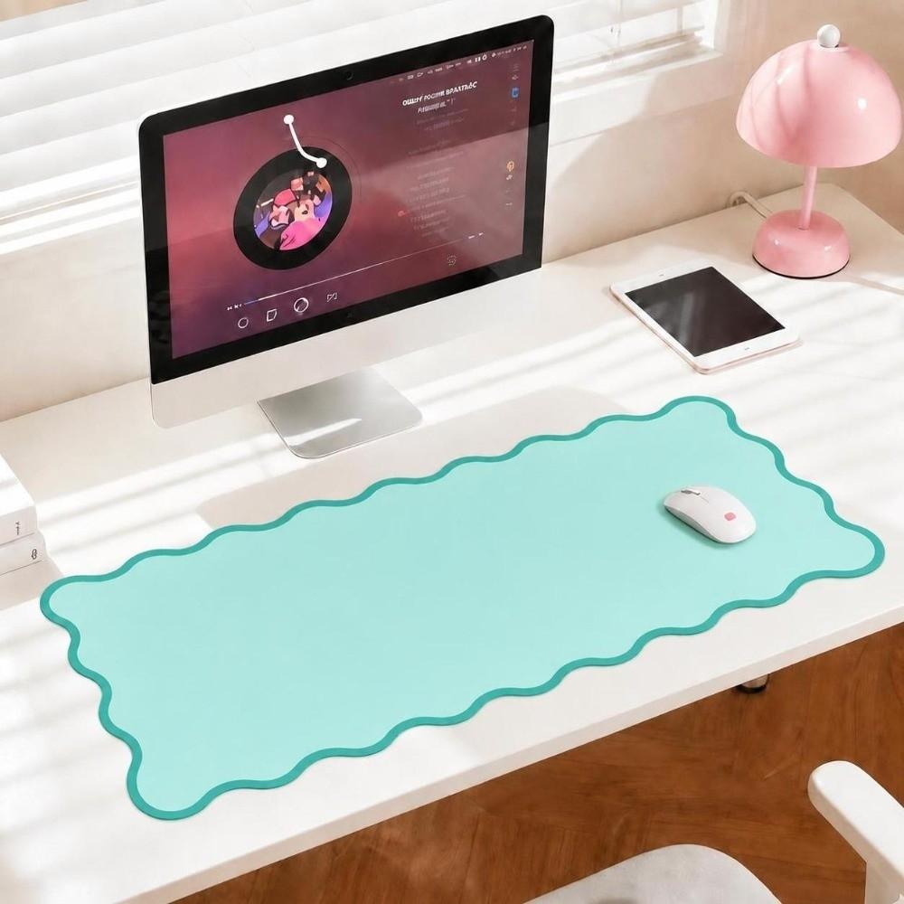 Non Slip Extra Large Mouse Pad 35x80cm Mouse Keyboard Pads New Computer Desk Pad for Workspaces