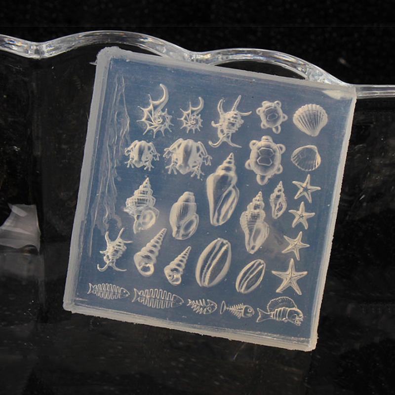 Прозрачный силиконовый молд для нейл-арта Изысканный ручной работы Бабочка Бант Цветок 3D Аксессуар для нейл-арта DIY Креативный молд для нейл-арта Подарок