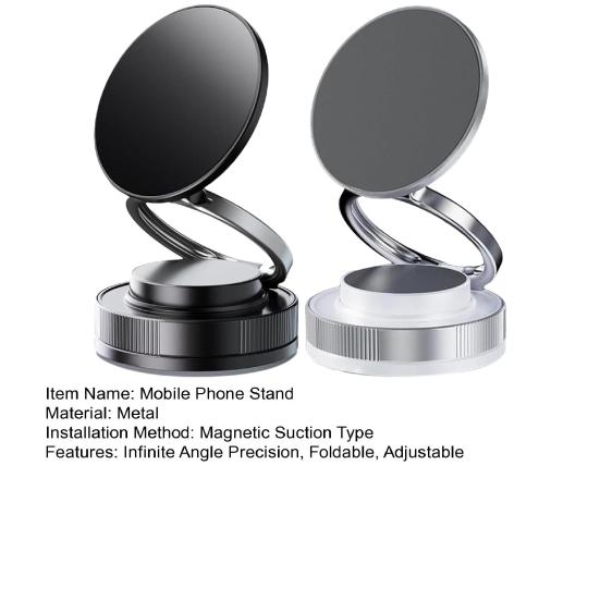 Автомобильный держатель для телефона Подставка для мобильного телефона с вращением на 360 градусов Вакуумная присоска