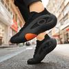 Fashion New Men Walking Shoes Knit Mesh Breathable Sneakers Lightweight Sneakers Slip-on Men's Black Casual Shoes Fashion Comfort Shoes
