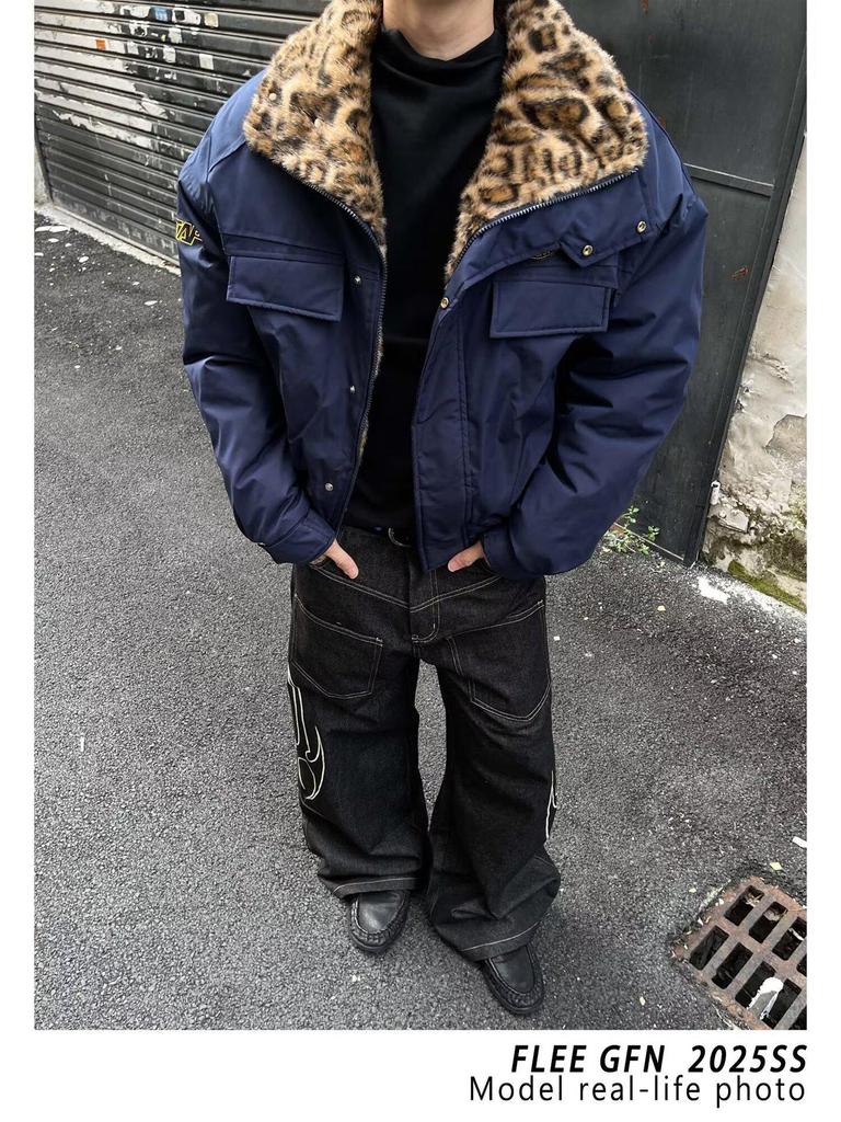 2025 Heavyweight Retro Winter Men's Barn Style Cotton Jacket