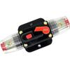 DC12V 30A Circuit Breaker 8 Gauge Automotive Motorcycle Stereo Audio Circuit Fuse Car Truck Resettable Fuse Amplifier Overload Protection Fuse Holder