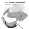 Audio Amplifier For PS VR2 Headset 3.5mm Audio Interface Stereo Loudspeaker Portable Helmet External Speaker for PlayStation VR2
